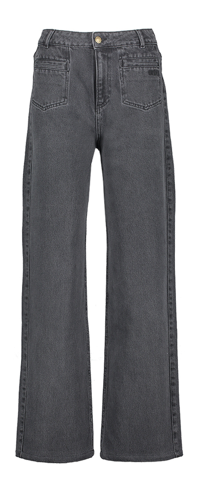 Donkergrijze straight fit jeans Taxi T Indee