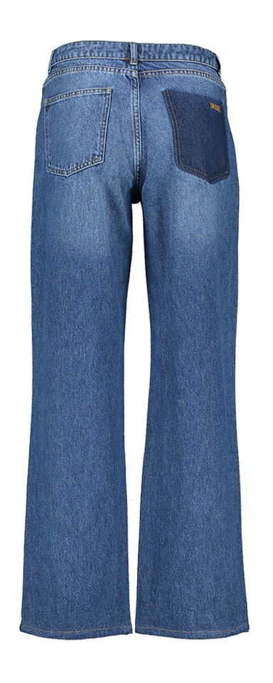 Blauwe straight fit jeans Tonic T Indee Junior