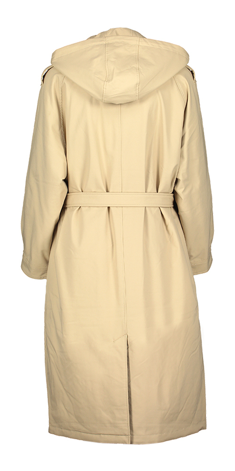 Beige dikkere trenchcoat Travel Indee Girls