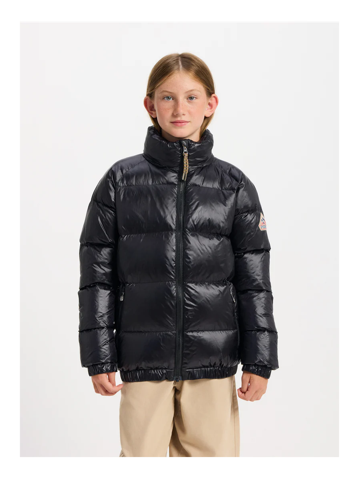 Zwarte padded jas met rits Vintage Mythic Pyrenex