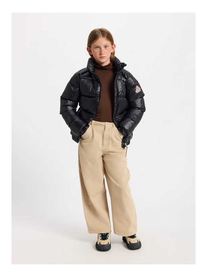 Zwarte padded jas met rits Vintage Mythic Pyrenex