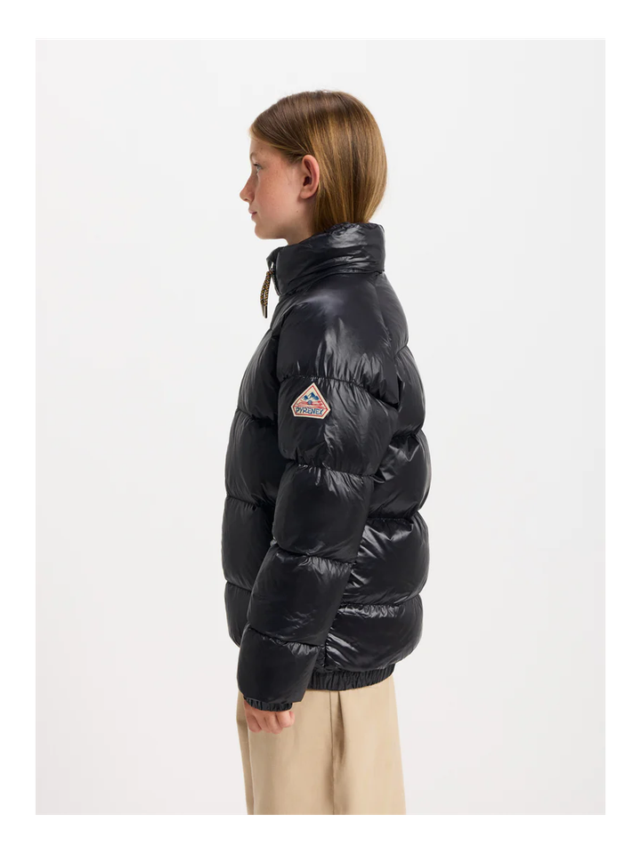 Zwarte padded jas met rits Vintage Mythic Pyrenex