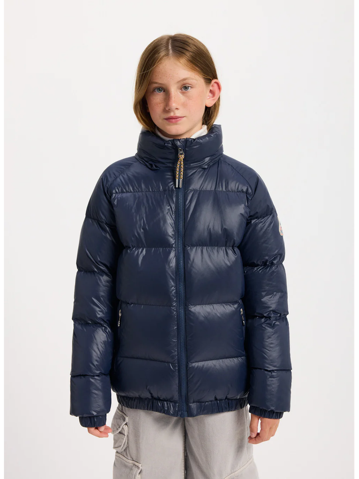 Blauwe padded jas Vintage Myrhic Pyrenex