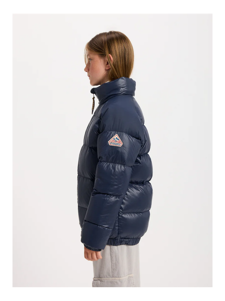 Blauwe padded jas Vintage Myrhic Pyrenex