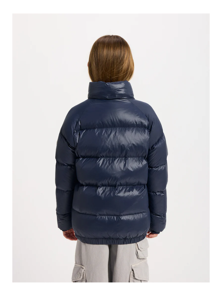 Blauwe padded jas Vintage Myrhic Pyrenex