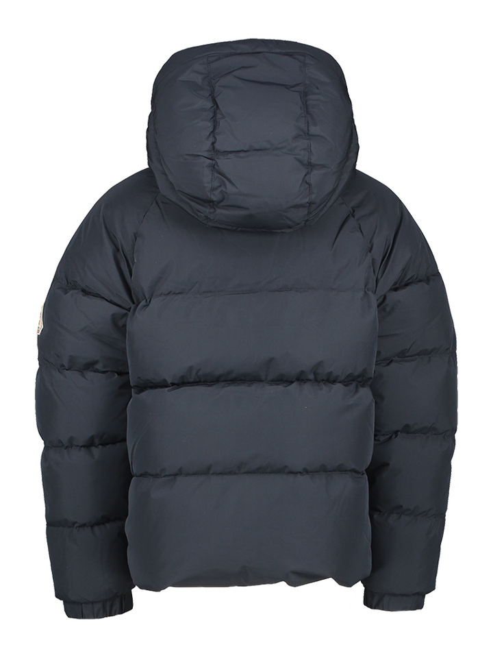 Blauwe padded winterjas met kap Sten Smooth Pyrenex 