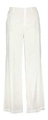 Rosner Witte linnen wide leg broek Mara Wide leg broek