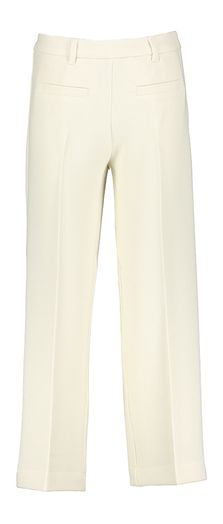 Ecru wijde broek in structuur Mara Wide Leg Rosner