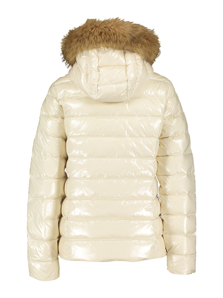 Beige winter pufferjas Luxe Jott