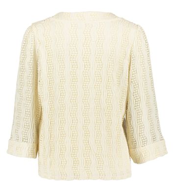 Beige bloes met kant Vilumena Vila 