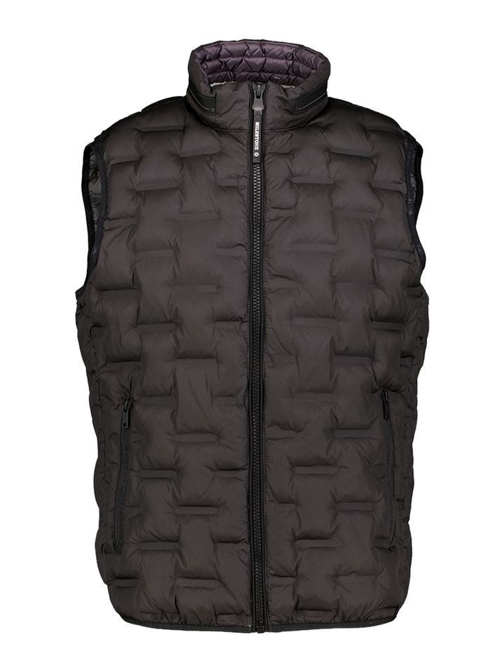 Zwarte bodywarmer Malcom Milestone 