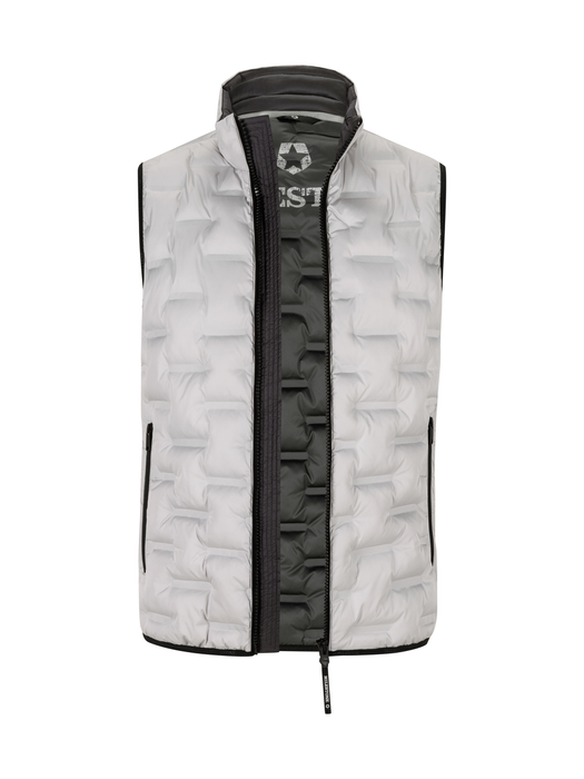 Ecru bodywarmer Milestone