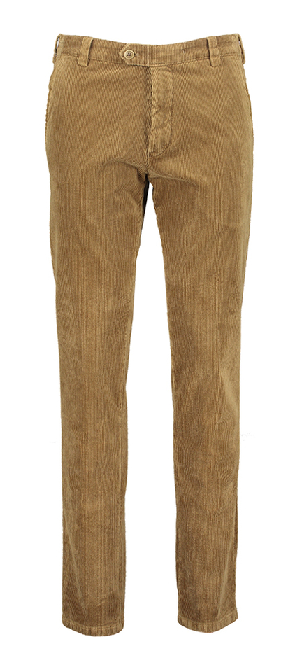 Beige broek in ribfluweel Bonn Meyer