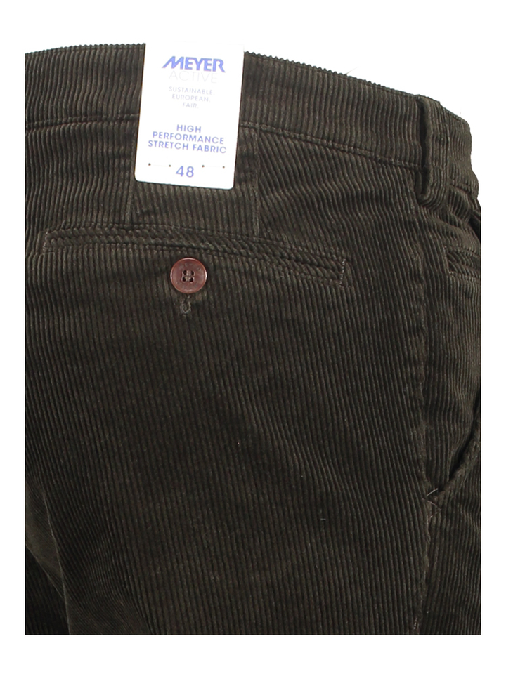 Bruine broek in ribfluweel Bonn Meyer 