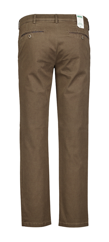 Bruine katoenen broek Bonn Meyer