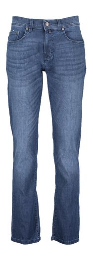 Blauwe tapared fit jeans Pierre Cardin