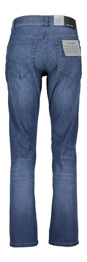 Blauwe tapared fit jeans Pierre Cardin