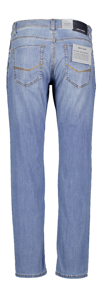 Blauwe tapered fit jeans Lyon Pierre Cardin