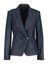 Blauwe geklede blazer in jeanslook Emyle Kocca