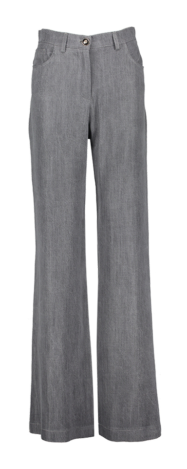 Grijskleurige losvallende broek Eraldo Kocca