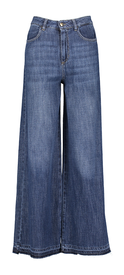 Blauwe loose fit jeans Lullacat Kocca 