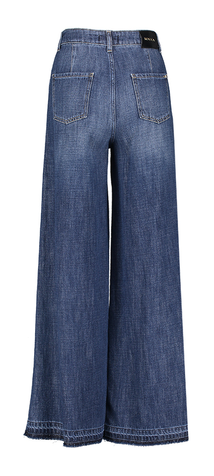 Blauwe loose fit jeans Lullacat Kocca 