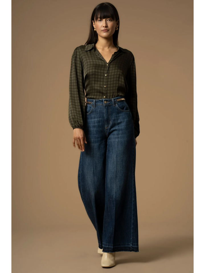 Blauwe loose fit jeans Lullacat Kocca 