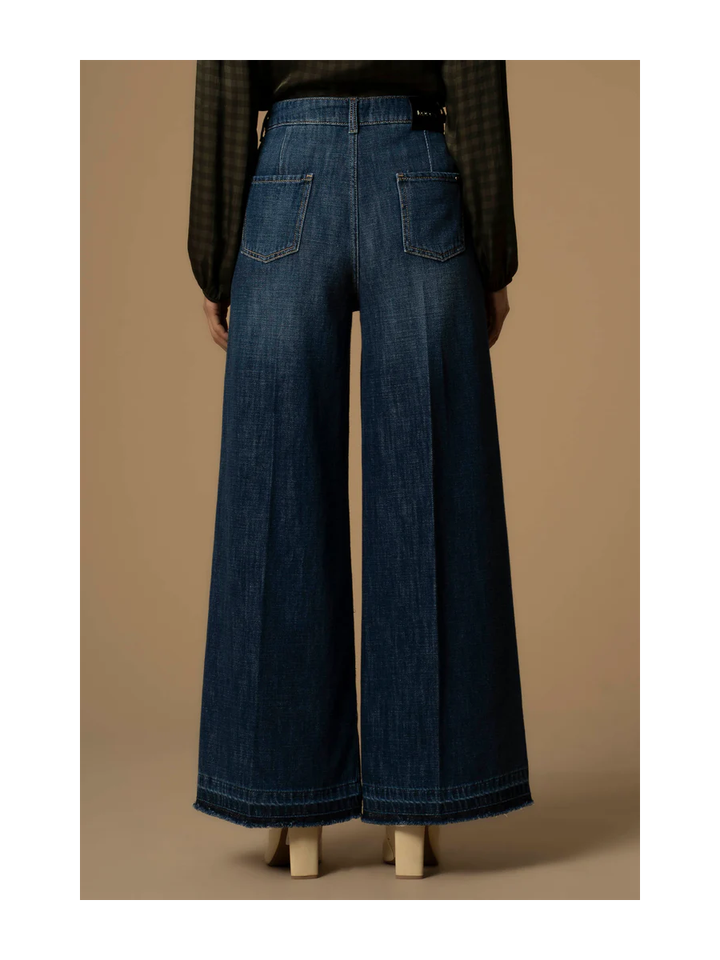 Blauwe loose fit jeans Lullacat Kocca 