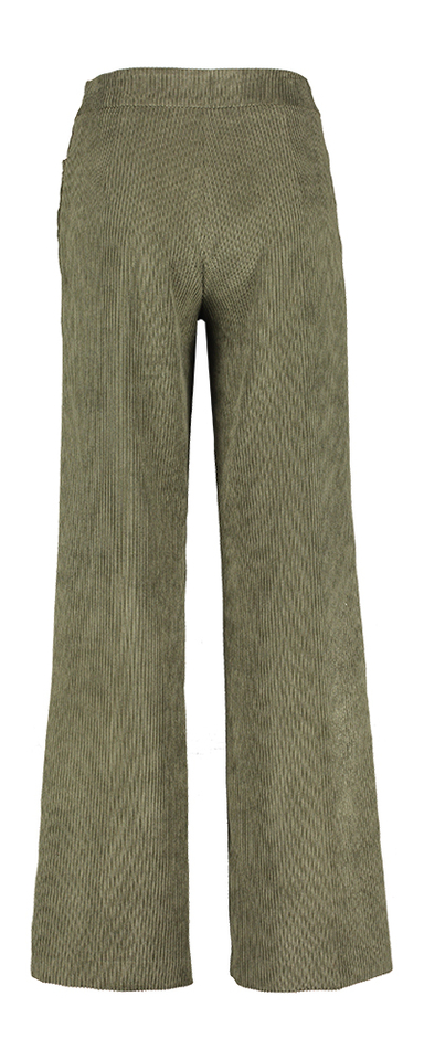 Kaki groene broek in corduroy Ansyell Kocca 