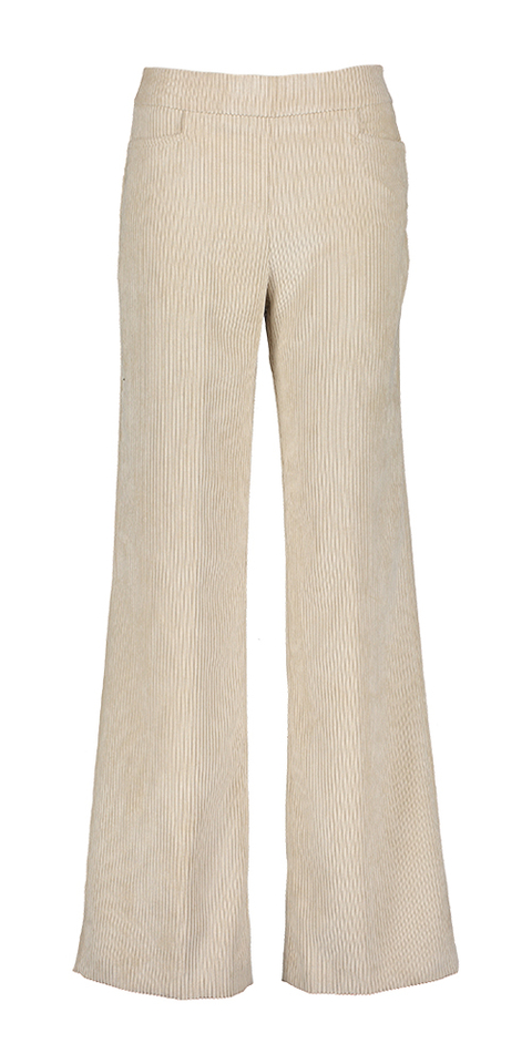 Beige broek in corduroy Ansyell Kocca