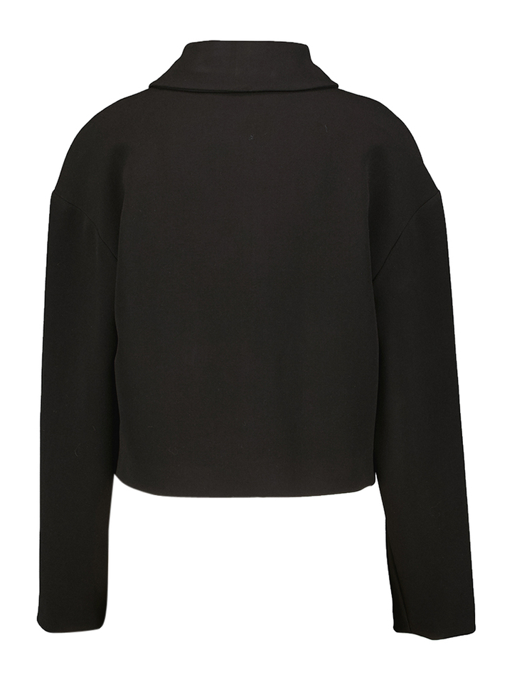 Zwart vestje met goudkleurige detailknopen Sofian Kocca