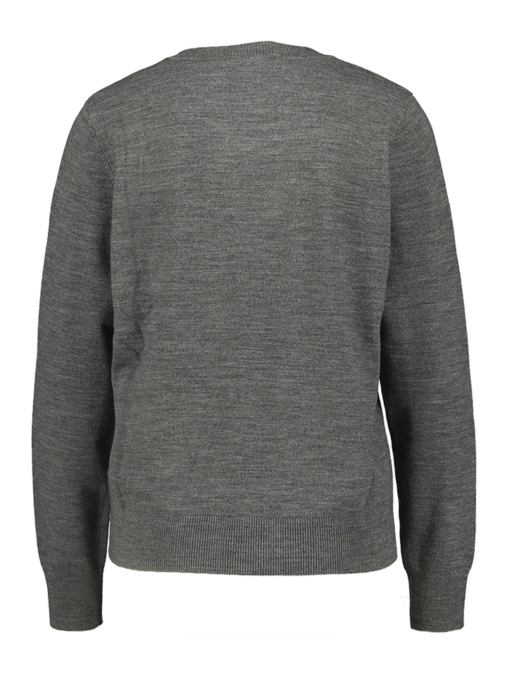Donkergrijze pull met ronde hals Catteo Kocca 