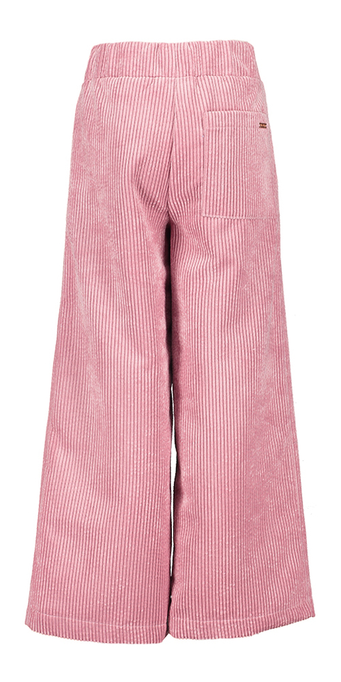 Blush pink ribfluwelen broek Teri Blue Bay