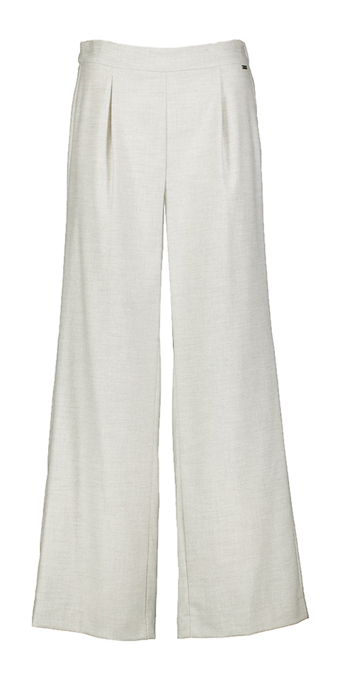 Grijze wijde broek met rits Kaat Blue Bay