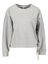 Grijze sweater met strik aan de zijkant Blue Bay 