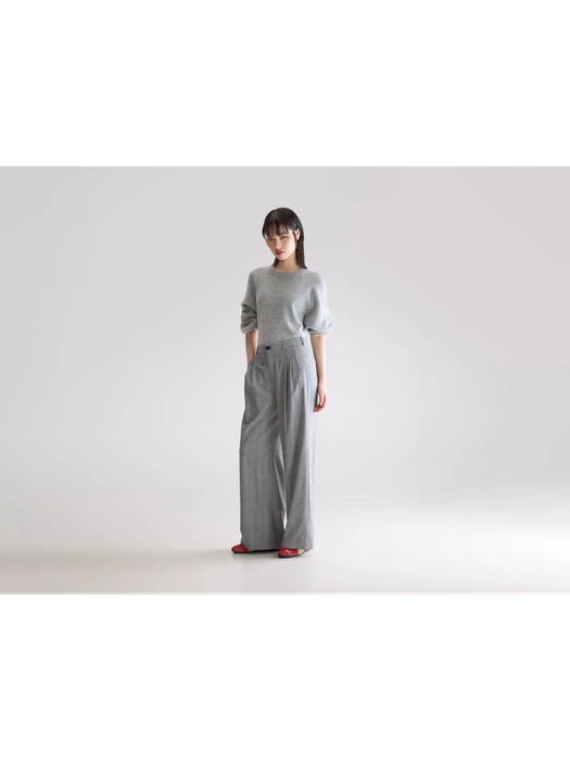 Grijze herringbone broek Volkert Bellerose
