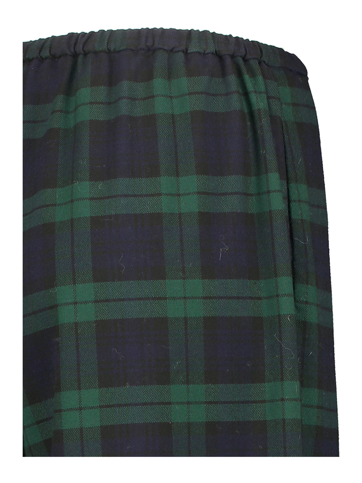 Blauwgroene geruite lange broek sleepy Bellerose