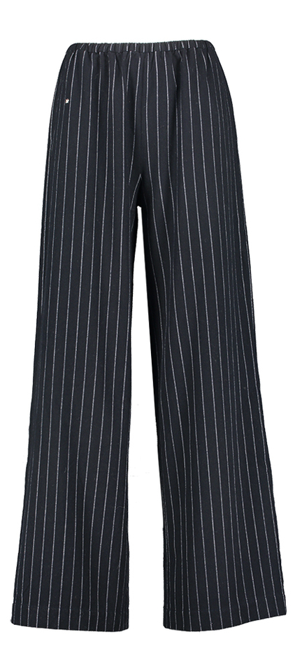 Donkerblauwe gestreepte broek Sleepy Bellerose