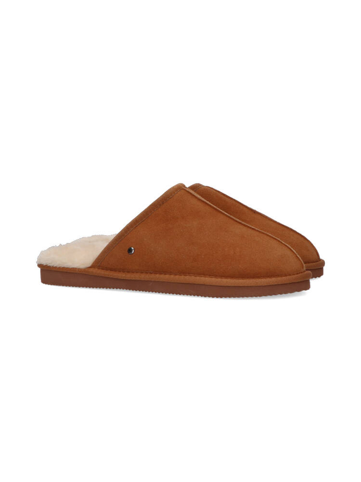 Camel kleurige pantoffels 