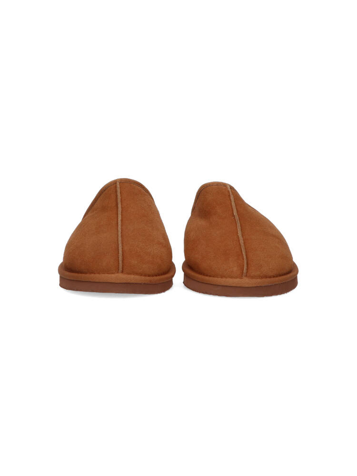 Camel kleurige pantoffels 