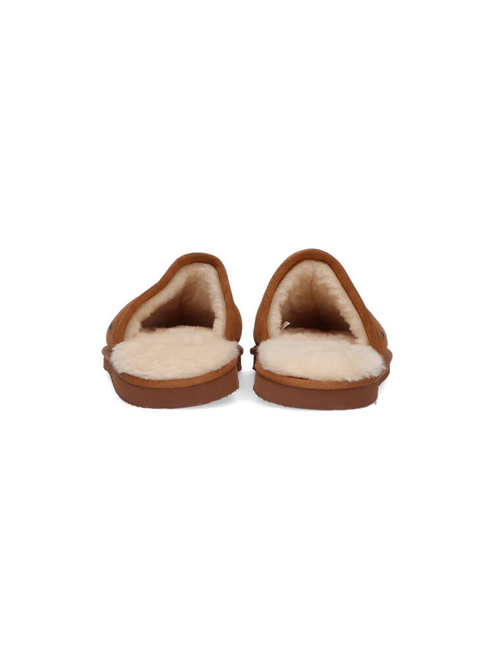 Camel kleurige pantoffels 