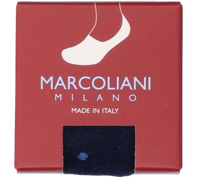 Donkerblauw korte kousen Marcoliani
