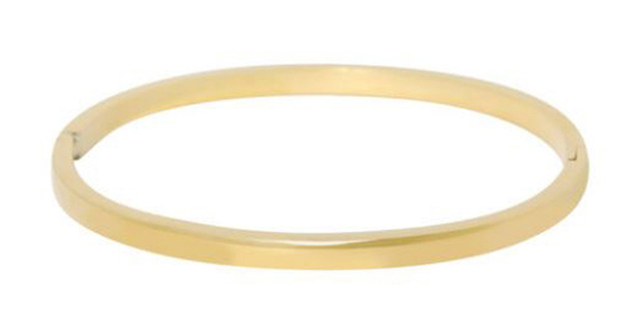 Gladde ovale bangle Ellen Beekmans
