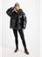 Zwarte glanzende puffer jacket Huyo Pyrenex