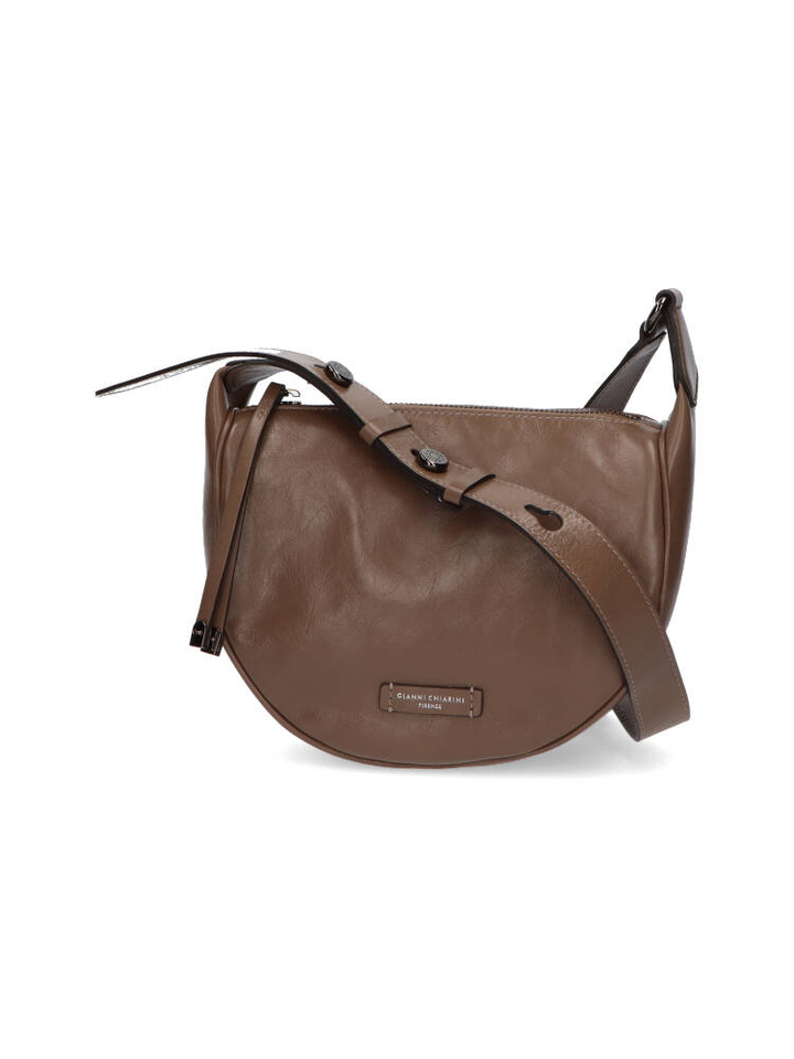 Taupe schoudertas Charlotte Gianni Chiarini