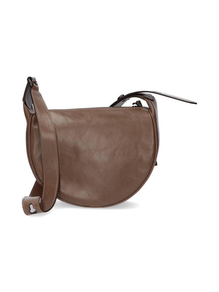 Taupe schoudertas Charlotte Gianni Chiarini