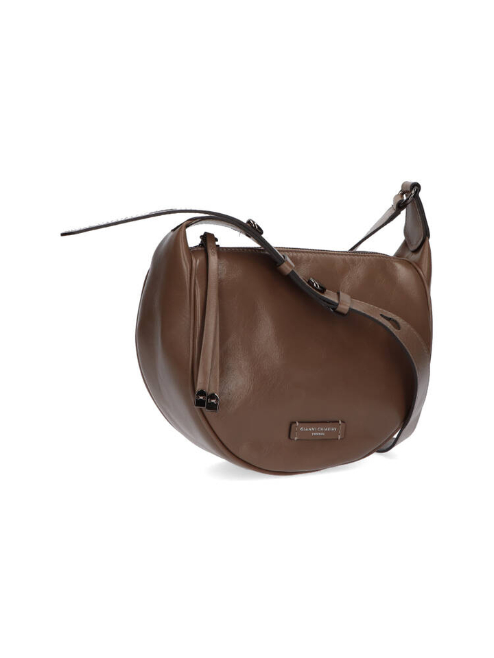 Taupe schoudertas Charlotte Gianni Chiarini