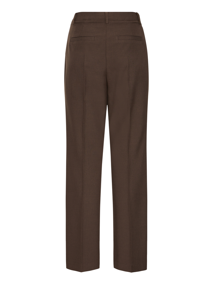 Bruine lange broek Lexi Ichi 