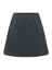 Grijze korte rok Wooly Ichi 