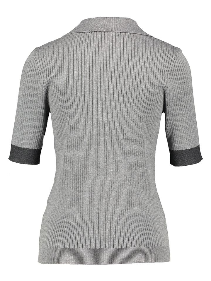 Grijze polo Co'Couture